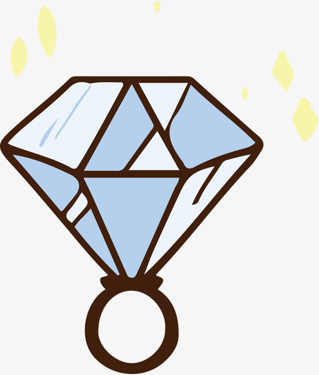 超级闪耀的钻石戒指