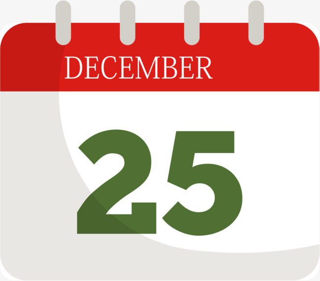 卡通圣诞节日历免抠图_png素材免费下载_ 1074*940像素(编号:19275015