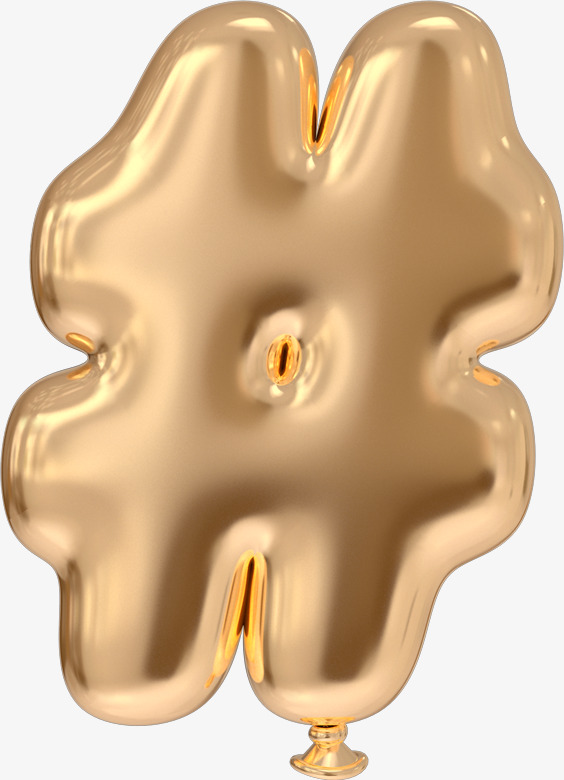 手绘卡通风格彩色装饰气球免扣元素