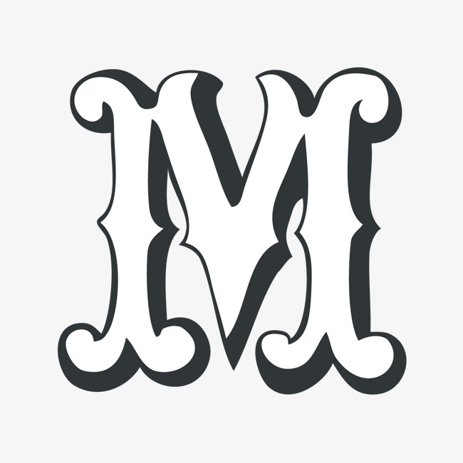 字母手绘字母mpng素材下载_高清图片png格式(编号:19288331)-90设计