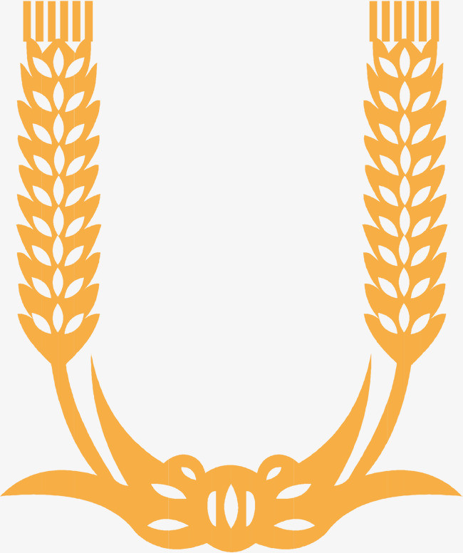 植物的公安形象麦穗