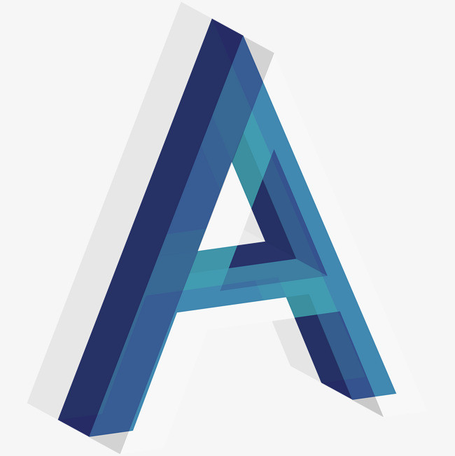 矢量字母alogo图标素材