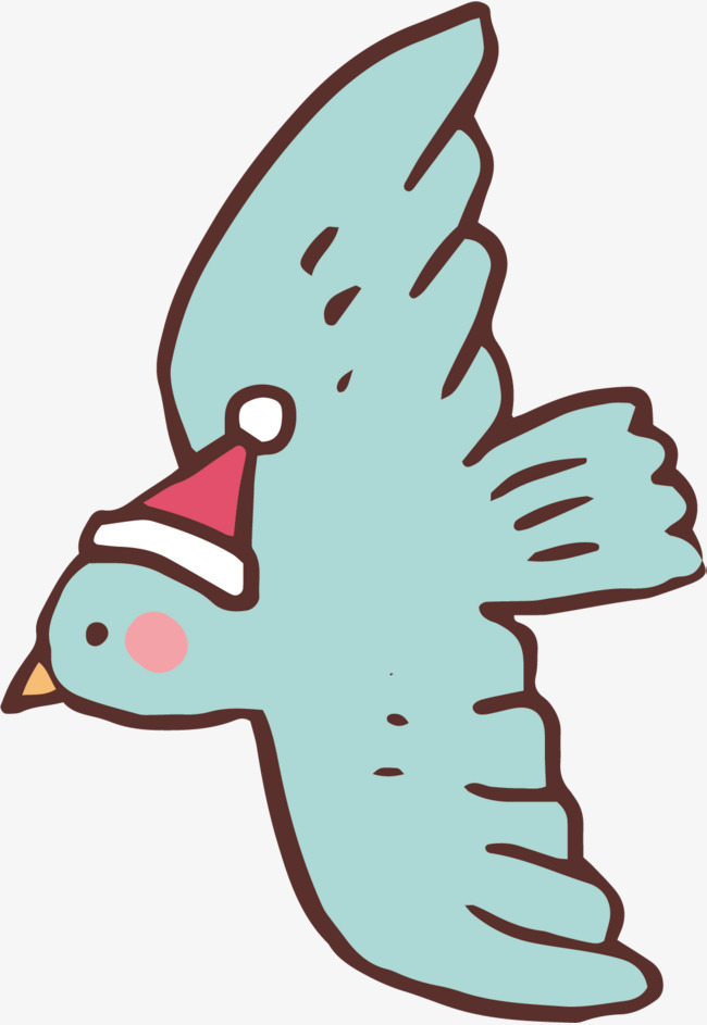 精致鸟儿小鸟飞翔的鸟儿树枝插画