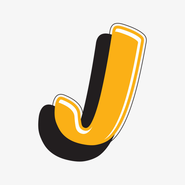 节日氛围卡通气球型英文字母j紫色