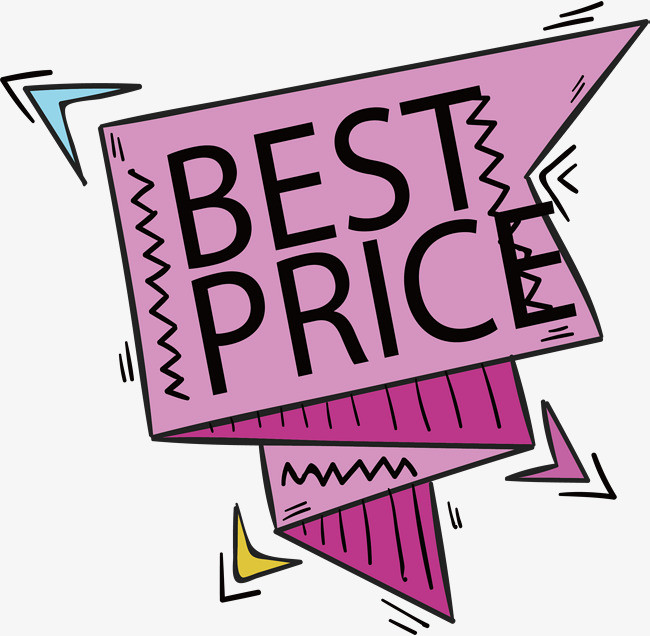 粉红色手绘促销海报