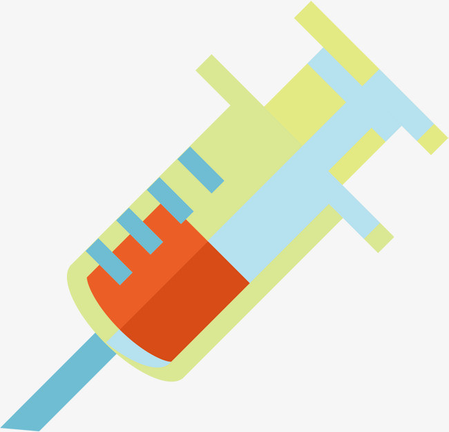 医院用的卡通注射器