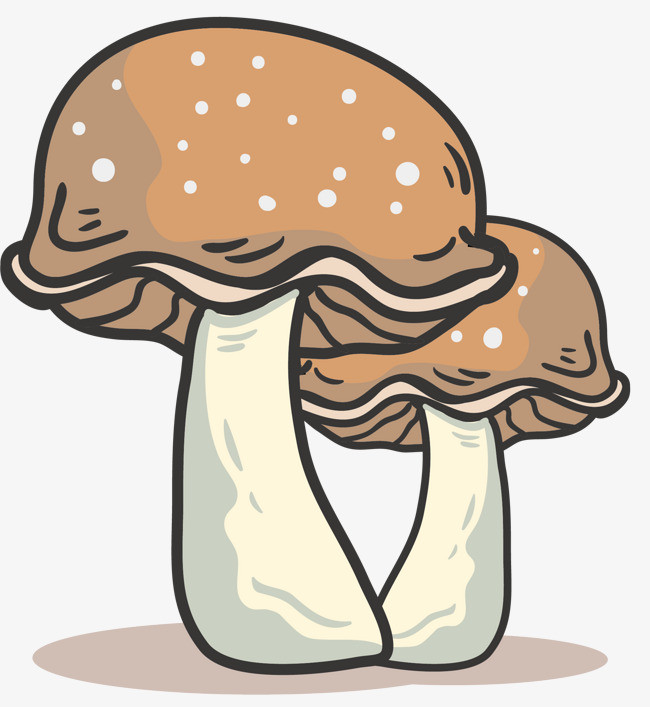 双向卡通矢量菇类