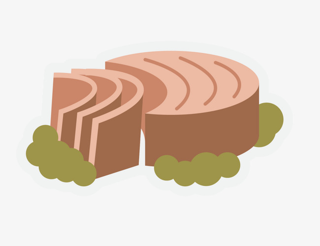 矢量卡通扁平化豆干png