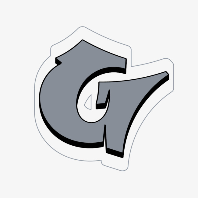创意卡通英文字母g
