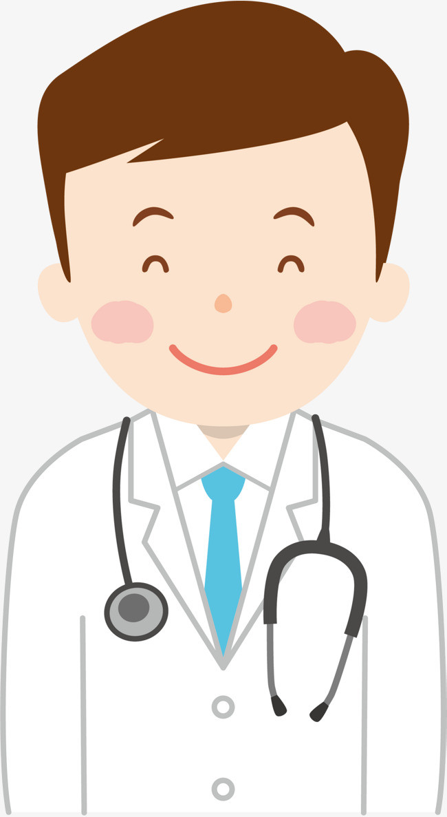 白衣卡通微笑医生png素材下载_高清图片png格式(编号:21569205)-90