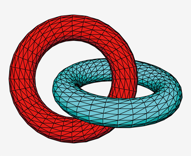矢量立体几何圆环