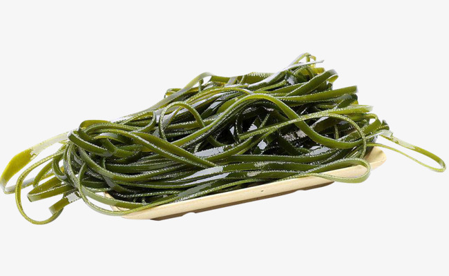 盐渍凉拌鲜海带丝特写