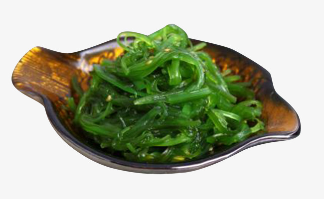 清脆爽口的新鲜海带丝凉拌小菜