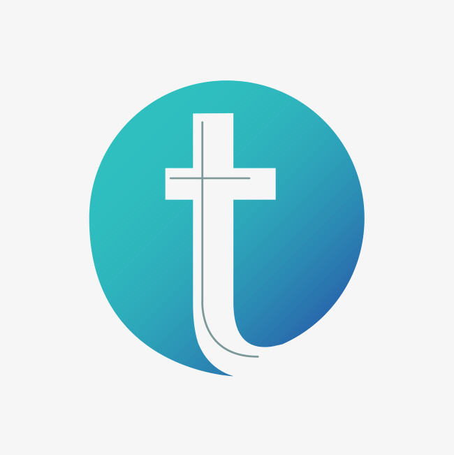 卡通手绘英文字母t