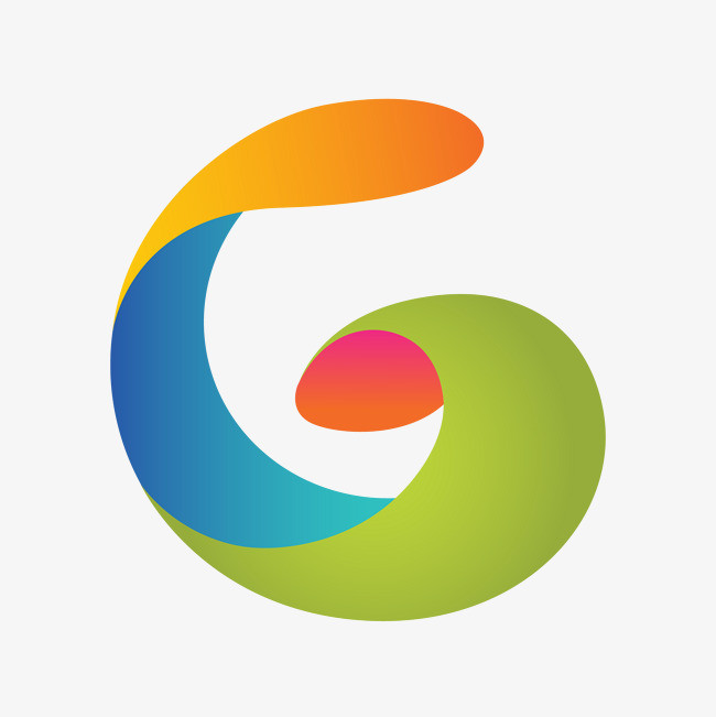 卡通手绘英文字母g