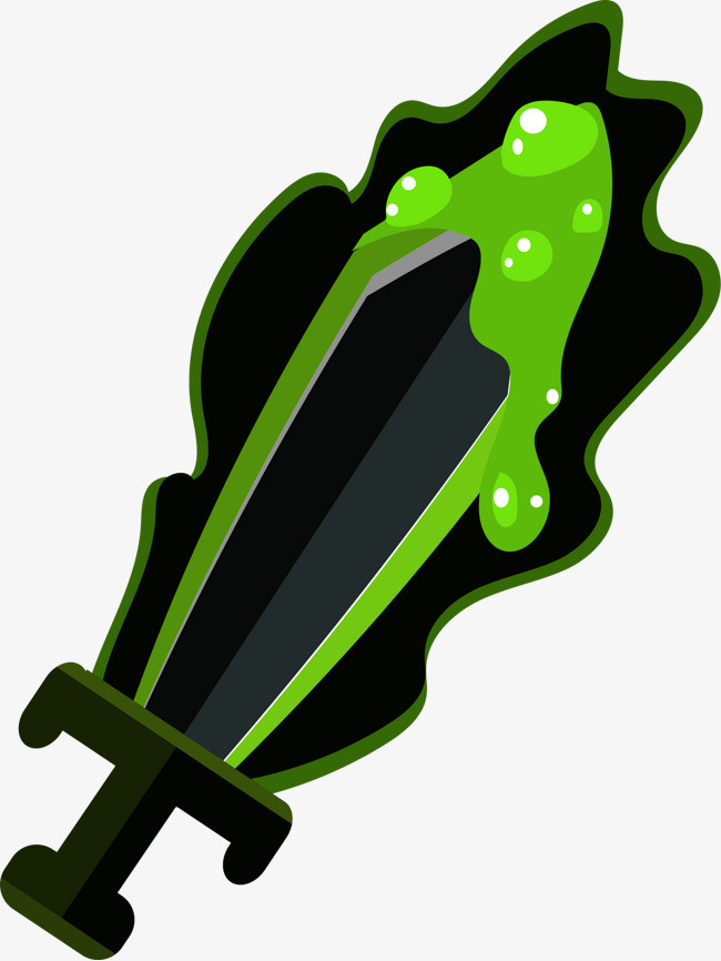 动漫游戏长剑卡通图