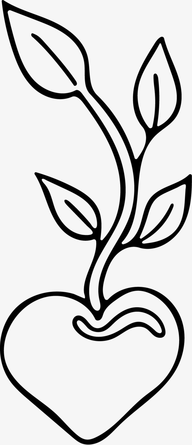 小清新手绘花草插画 布艺图案背景【免抠元素png】-90设计网