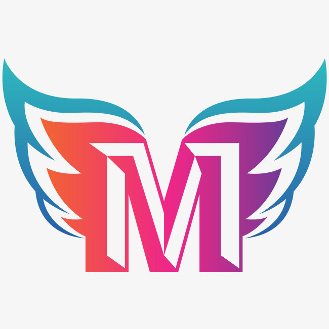 卡通英文字母字体m