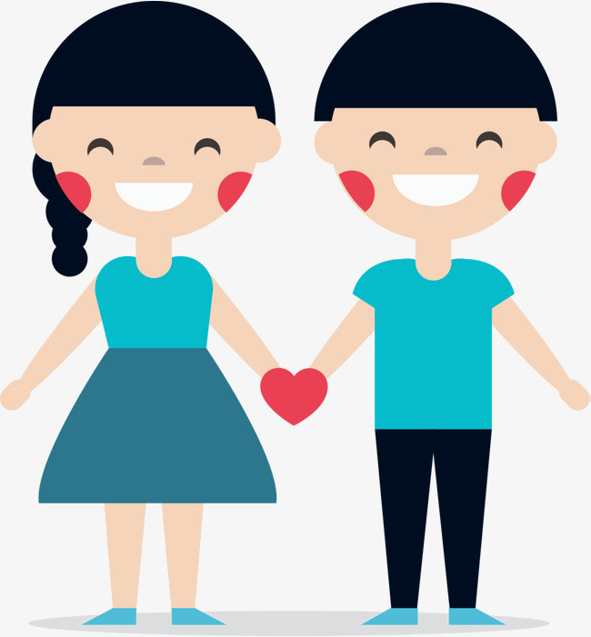 情人节开心的情侣