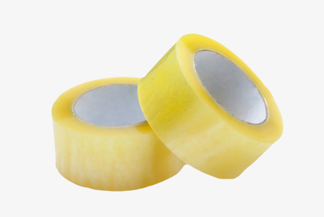 透明粘贴大卷层叠的封箱胶带实物png素材下载_高清图片png格式(编号