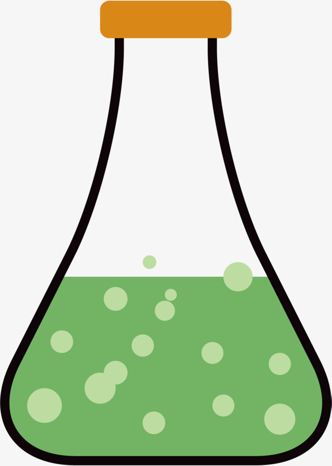 实验用的蓝色药水