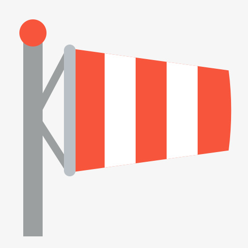 彩色条纹警示标志