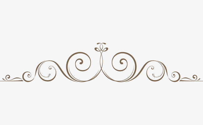 矢量图花纹切割线