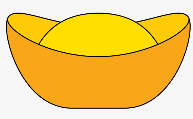 元宝符号图案可复制图片
