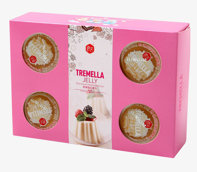 喜艾新品甜脆银耳果冻包装盒