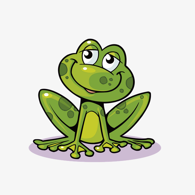 卡通手绘可爱青蛙矢量免扣元素设计【免抠元素png】-90设计网