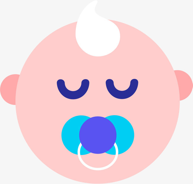 卡通婴儿创意图案海报素材