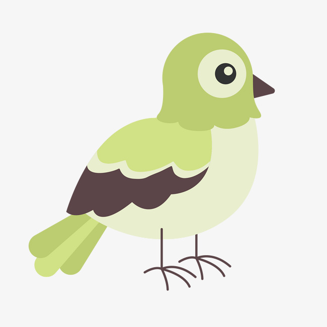卡通装饰飞鸟鸟儿插画动物小元素