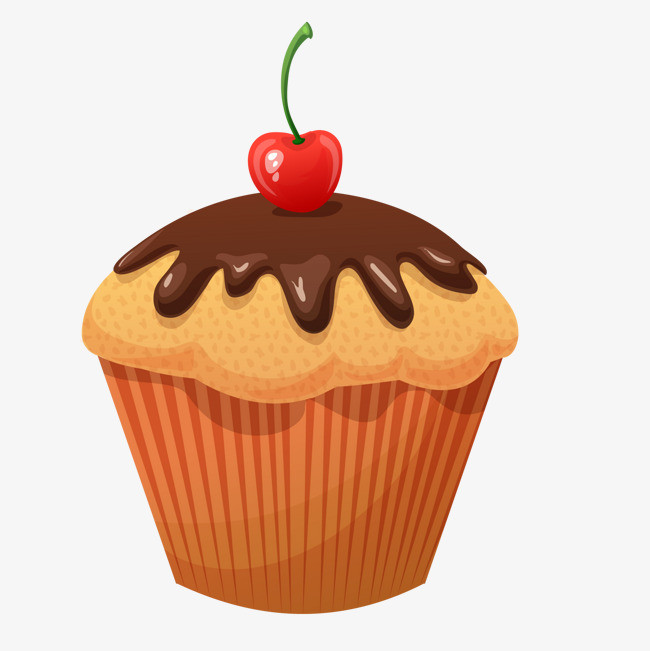 卡通可爱的美味蛋糕设计