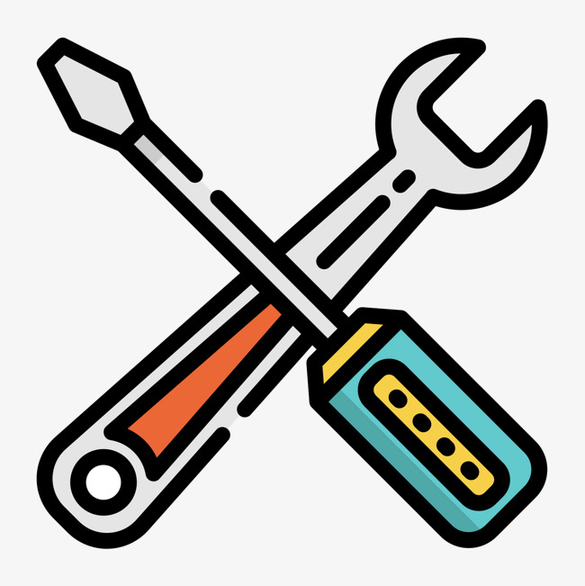 黄色螺丝刀工具五金用品生活用品维修png
