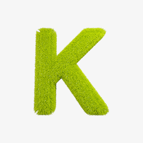 卡通手绘英文字母k