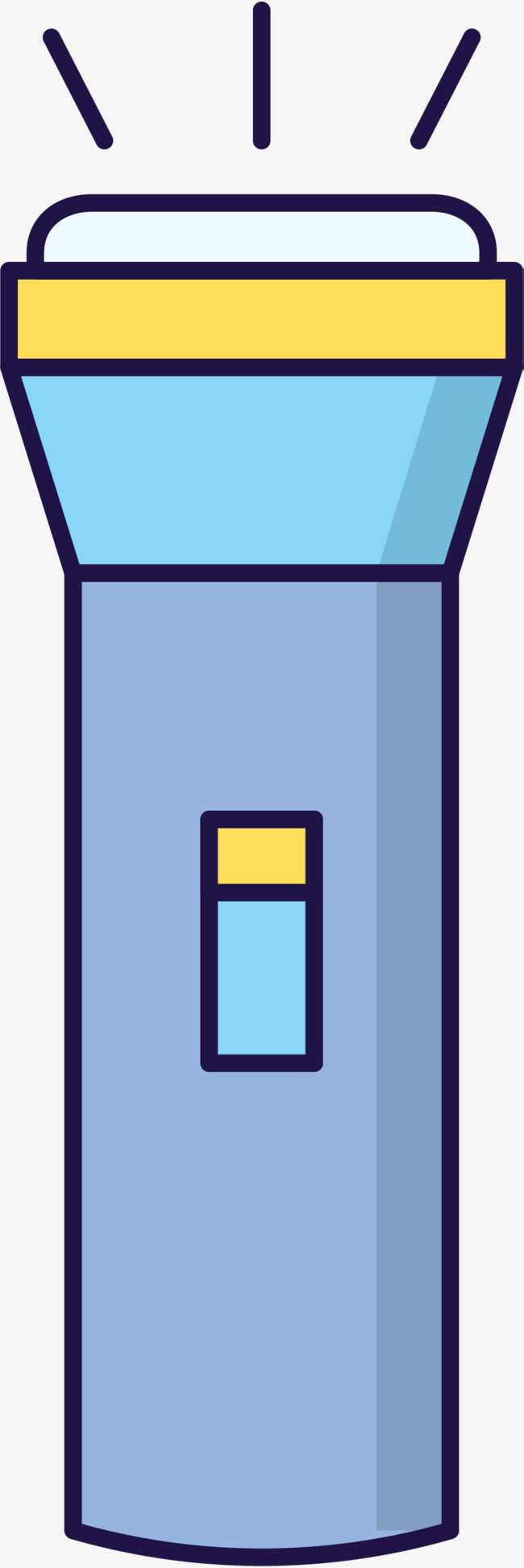 夏季阳光照射树叶阴影影子卡通元素