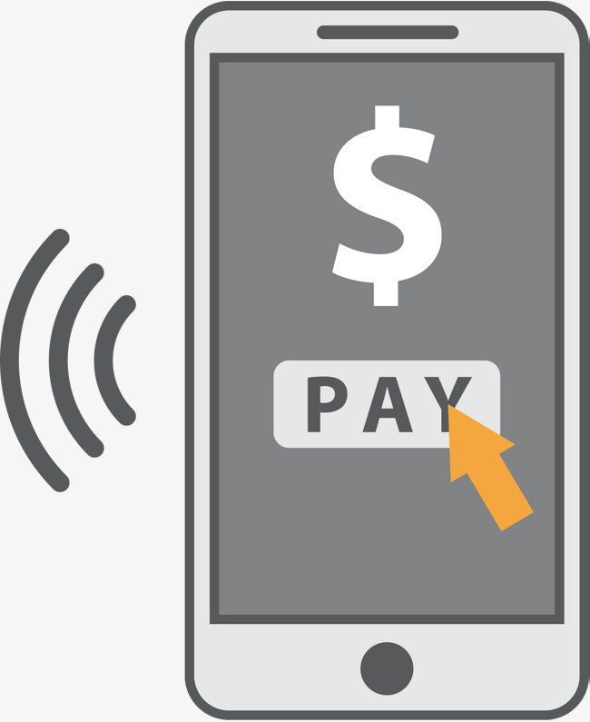 矢量图手机支付图