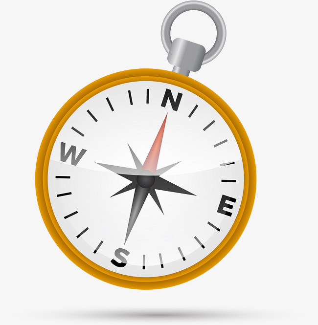 卡通旅游常备指南针