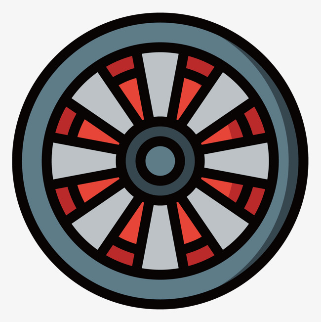 扁平化轮胎png下载