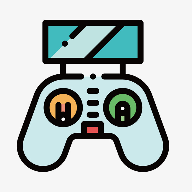 卡通游戏手柄png