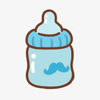 奶瓶【高清装饰元素png素材】-90设计