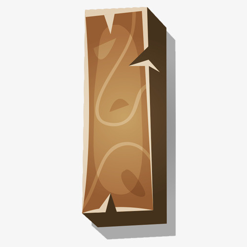 彩色简约装饰英文字母i装饰字体