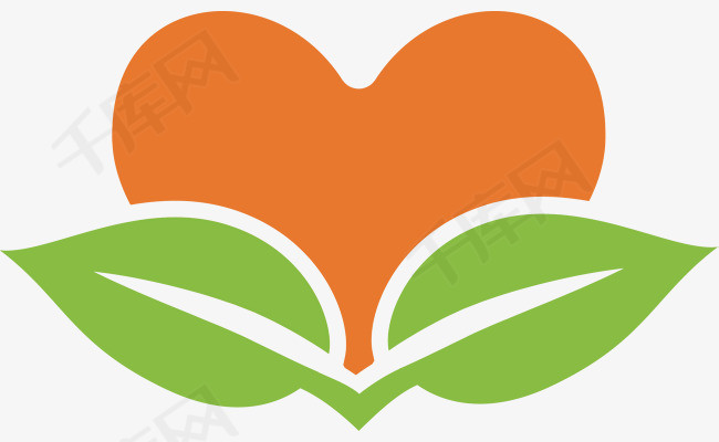 医院用的红心标志卡通素材图片免费下载_高清psd_千库网(图片编号