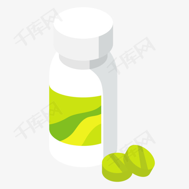 卡通药片png下载