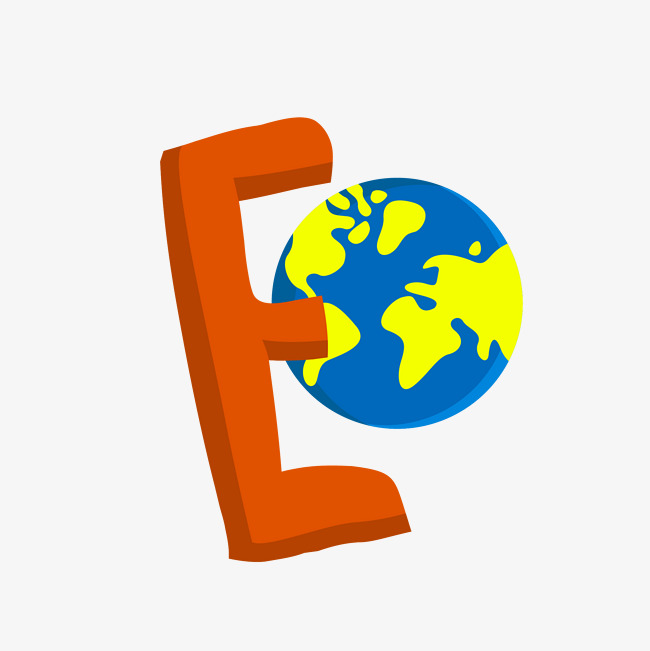 创意字母早教素材e