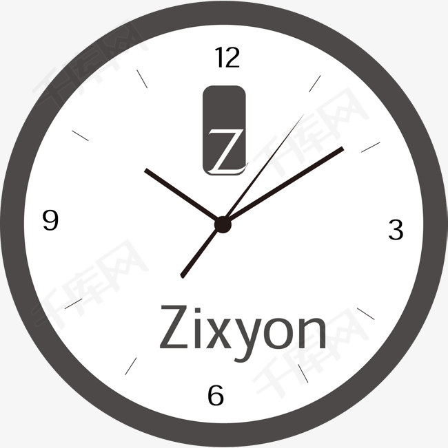 卡通钟表矢量图下载