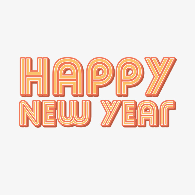 2019元旦快乐happy new year甜美可爱字_艺术字设计