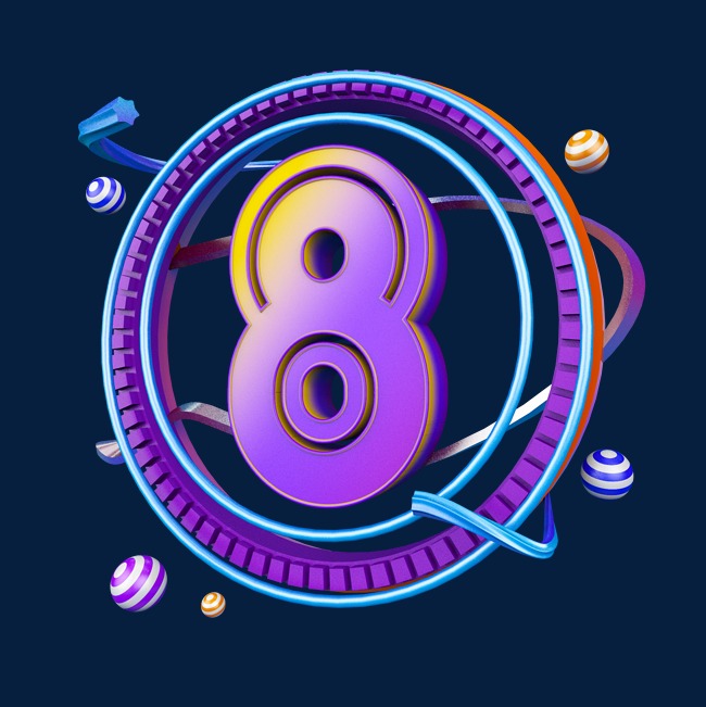 创意时光轮转立体炫酷倒计时数字