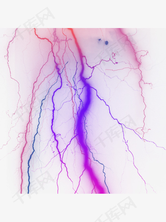 ps分层真实彩色酷炫闪电雷电打闪效果