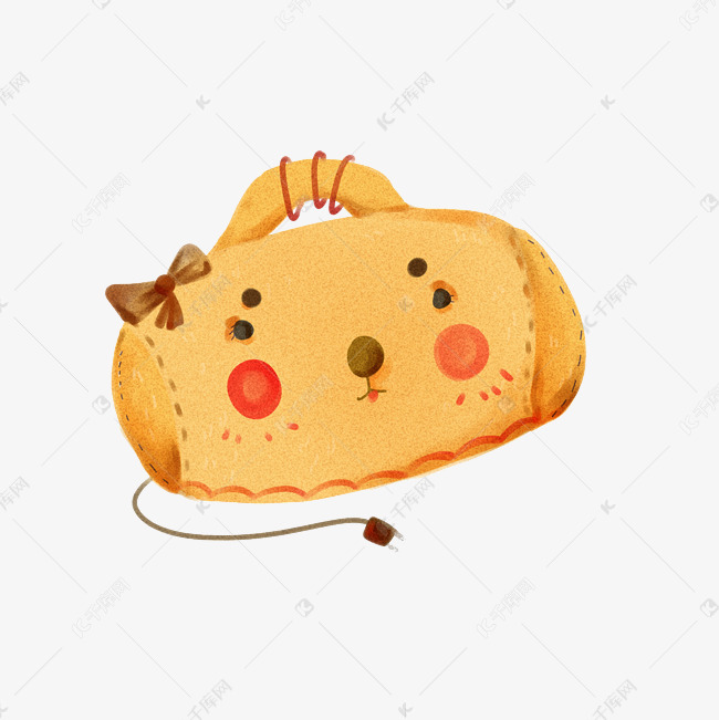 手绘暖宝宝插画素材